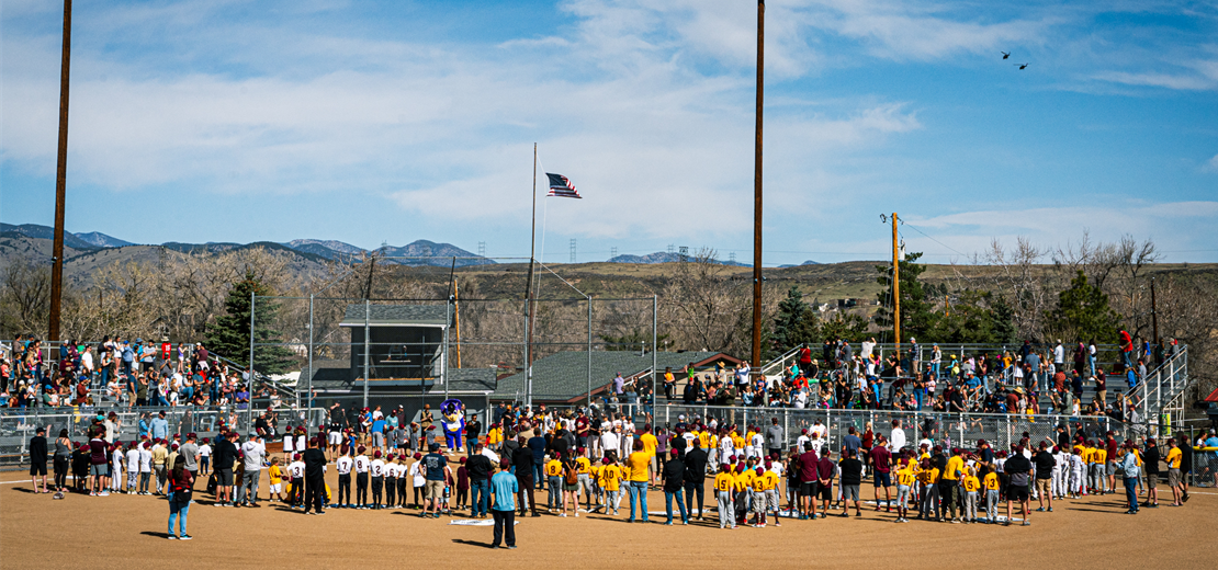 Inagural Opening Day Ceremony - April 2024 - Military Flyover